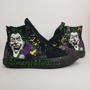 Converse × DC Comics The Joker All-Star Hi 'HAHAHA' || Men's: 5 Women's: 7